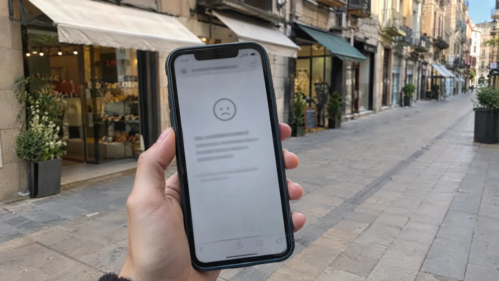 Estudio: casi 1 de cada 4 webs de comercios de Lleida no funciona