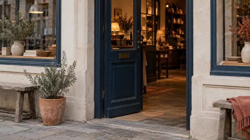 La home no es el escaparate: es la puerta
