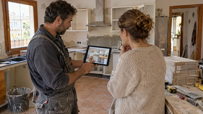 Marketing para empresas de reformas: cómo conseguir obras, no curiosos
