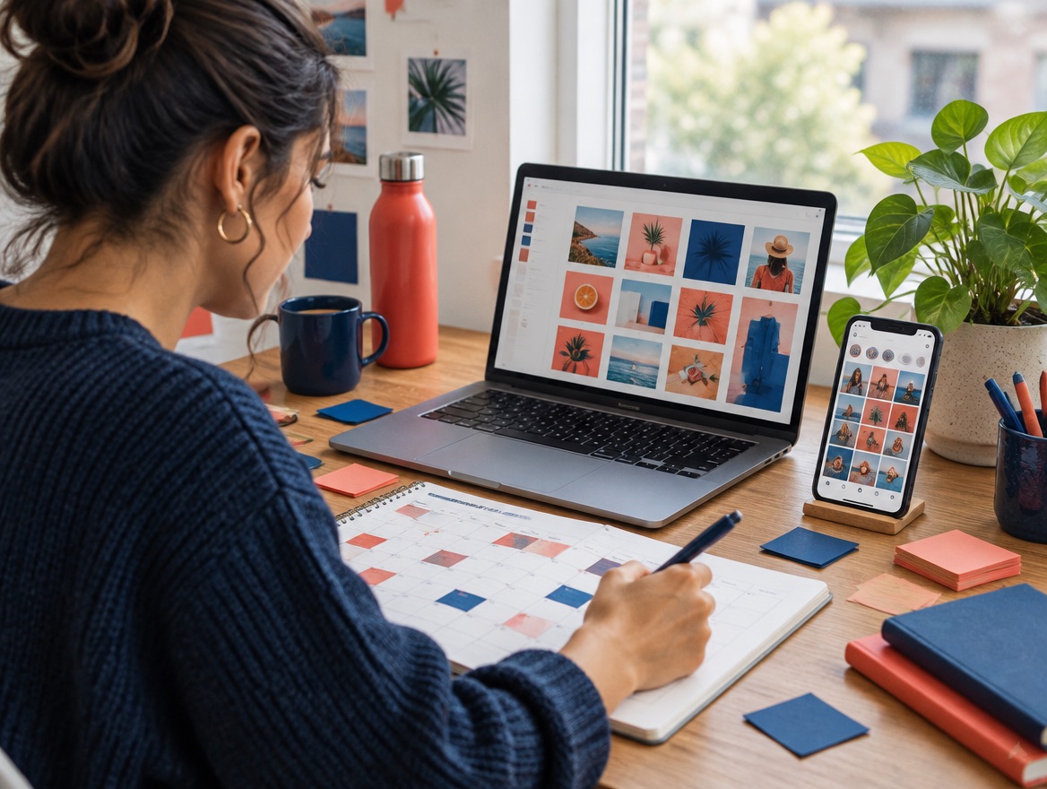 Planificación del calendario mensual de publicaciones en redes
